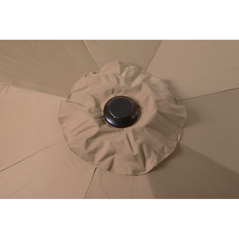 Ernest 84'' Market Umbrella, Tan