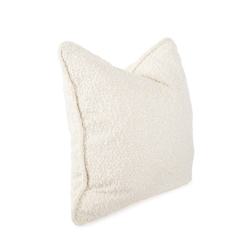 20 x 20 Pillow Barbet- Down Insert, Natural