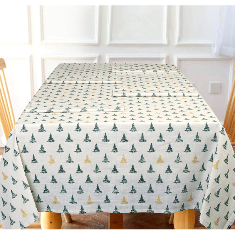 Hoss Pine Trees Tablecloth
