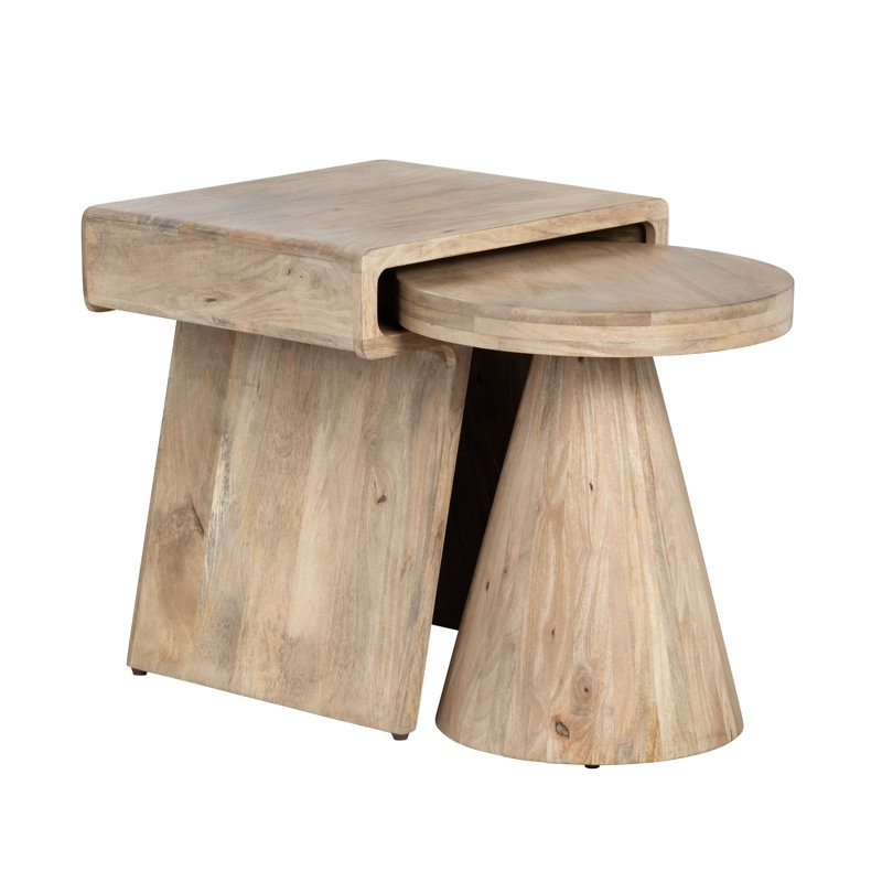 Allure III 2 Piece Nesting Table Set