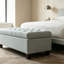 Banc de rangement avec repose-pieds 50,25 po-1380503604