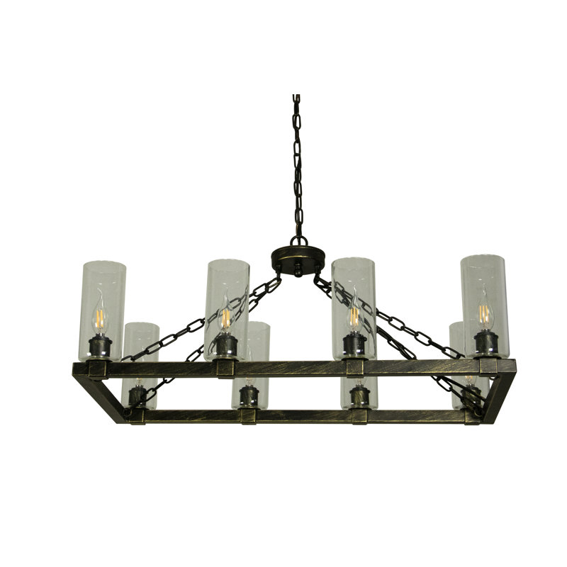 Devonte 8 - Light Shaded Chandelier