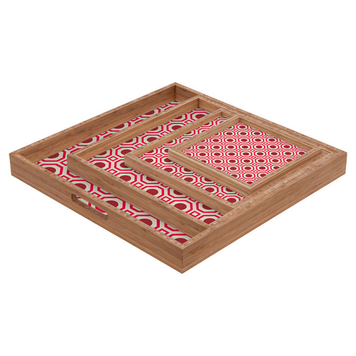 Bamboo Tray, 1.75" H x 12'' W x 12'' D