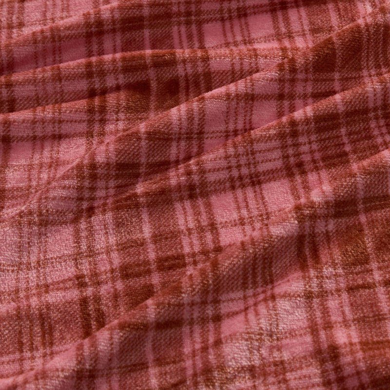 Ensemble de draps Betsey Johnson Core Comfort, Pink Plaid, Twin XL