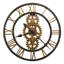 Crosby Metal Skeleton Wall Clock