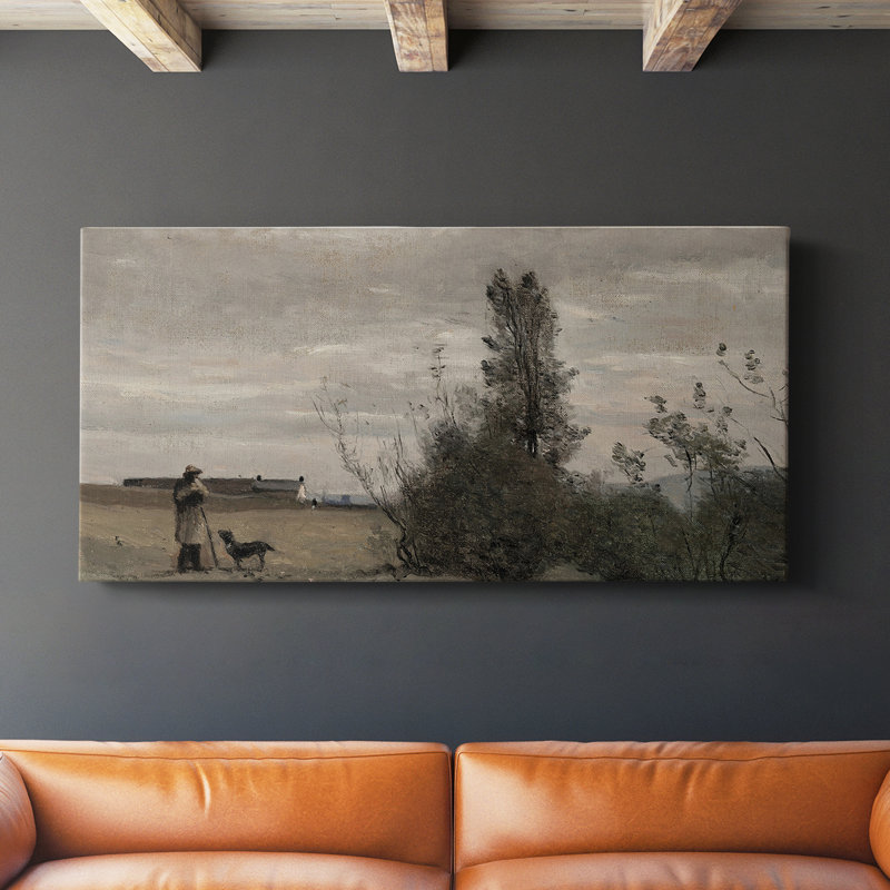Série paysage - DCL XXII - Toile tendue avec châssis - Prêt à accrocher, H 24 po x l 48 po