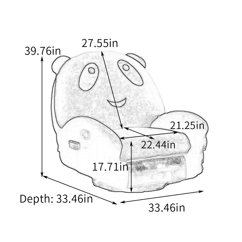 Fauteuils inclinables Panda