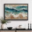 Art abstrait de vagues côtières, photos de salon, impression sur toile encadrée-1639738429-1639738425