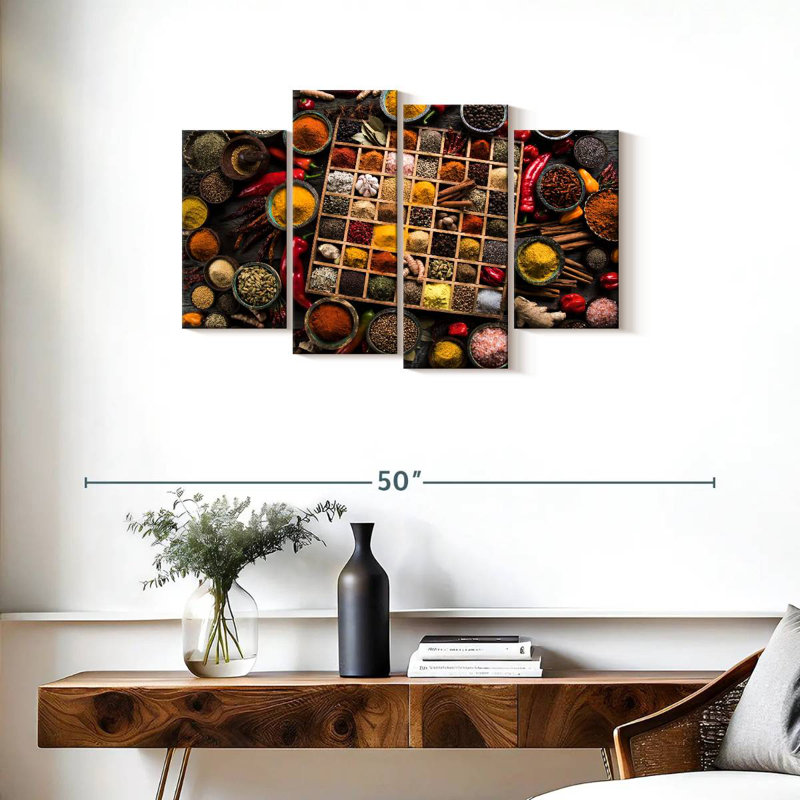 Yarlin Boxed Spices, 22'' H x 36'' W