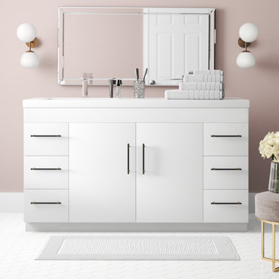 Ensemble de meuble-lavabo simple 60 po Verda