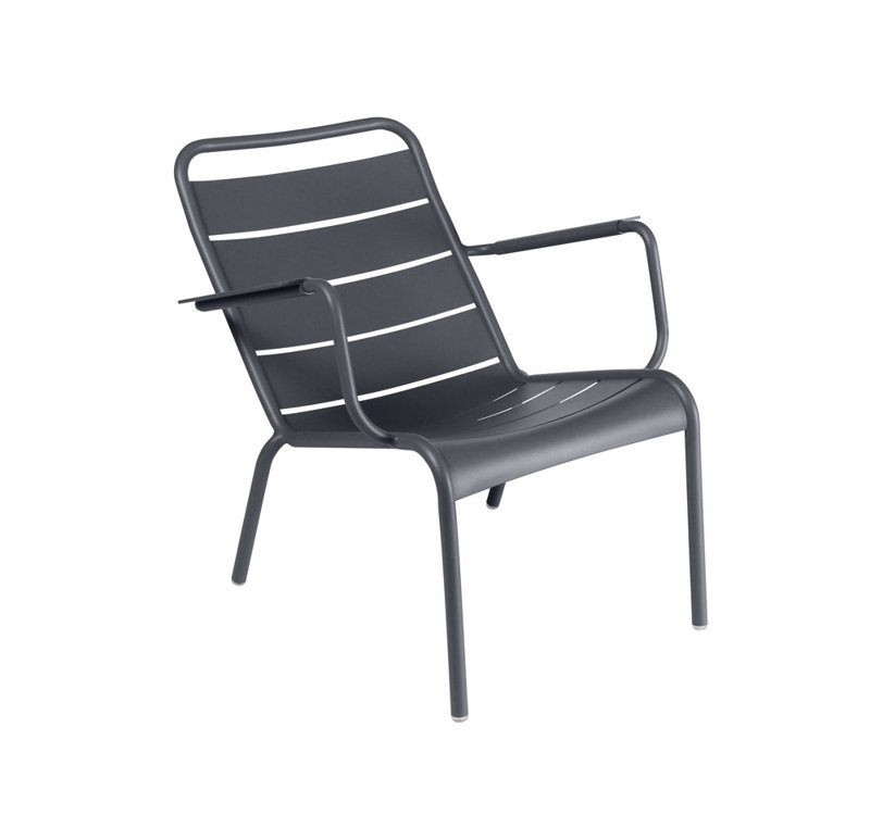 Luxembourg Outdoor Lounge Chair, Anthracite