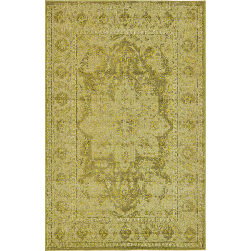 Eddins Washable Oriental Indoor Rug