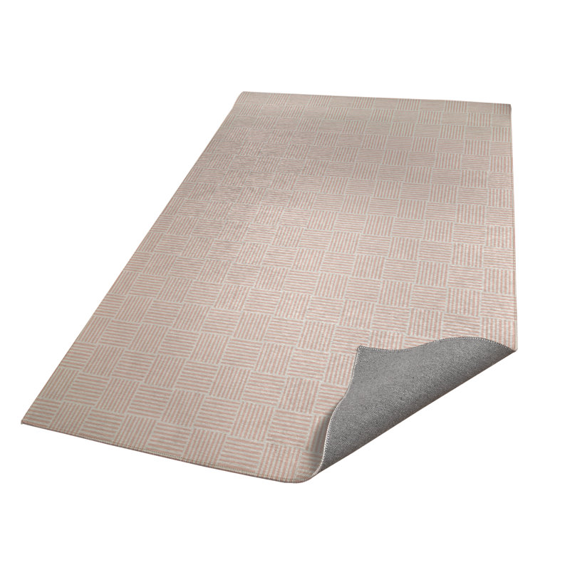 Gridblocked Kids Play Mat, Rectangle 60" x 84", Pink