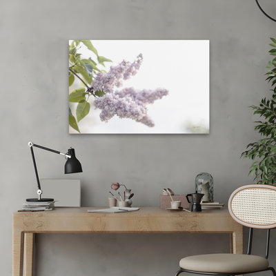 Branches florales - Lilas pâle I