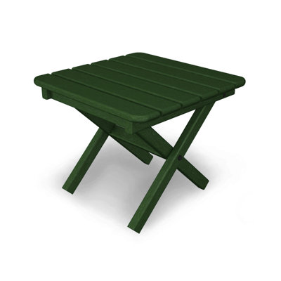 POLYWOOD Square 18" Folding Side Table