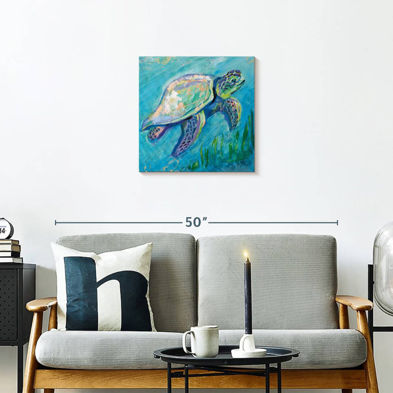 Tortue de mer Brampt, H 20 po x l 20 po