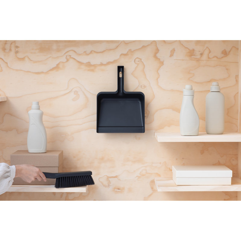 SinkSide Dustpan and Brush Set, with Comb