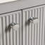 Conaway 24 po Meuble-lavabo autoportant à simple cuve gris impérial avec comptoir en acrylique