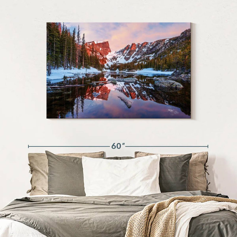 Colorado's Dream Lake, H 32 po x l 48 po