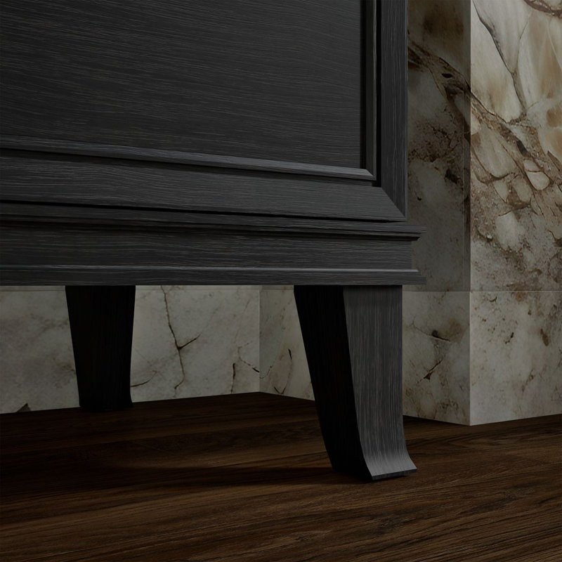 Artifacts Vanity 36 Inches, Black