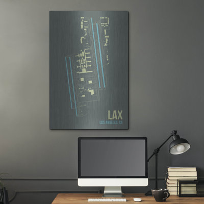 " LAX Airport Layout " by O8 Left