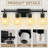 4 - Light Vanity Light With Clear Glass Shade For Bathroom, Bedroom, Hallway, Staircase-1645164976-1645164939