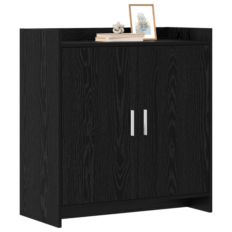 72cm Sideboard, Black Oak