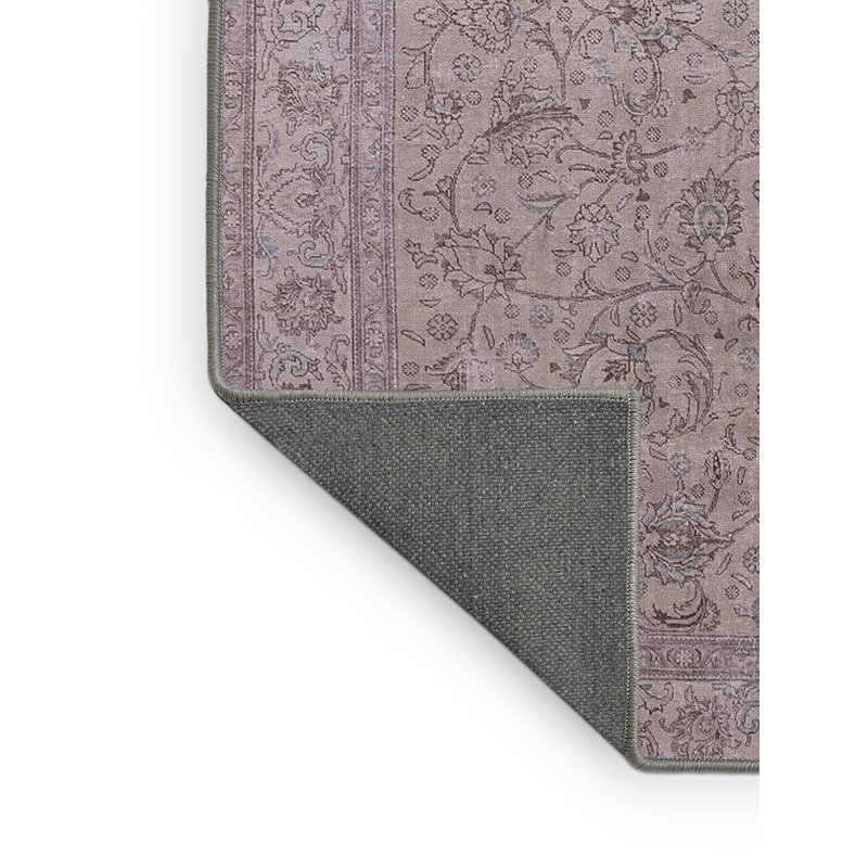 Tapis oriental gris Matisse, Tapis de couloir 2 pi x 5 pi