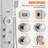 52 Shower Panel With Handheld Shower Head