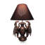 Lampe de table noire 19 po Pamela