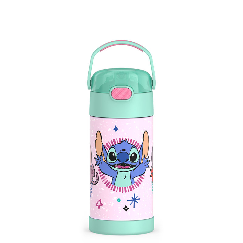 12 oz Bouteille d'eau avec paille Funtainer®