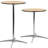 Marrel Round Wood Cocktail Table with Columns-11792481-92296669-92296668