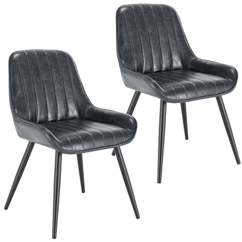 Knighton Upholstered Dining Chair, Grey