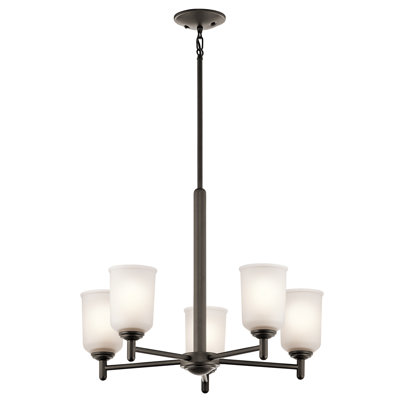 Lustre classique / traditionnel à 5 lumières Shailene