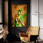 «Leafy histoire» par Elena Ray, art mural en verre acrylique-1445543115