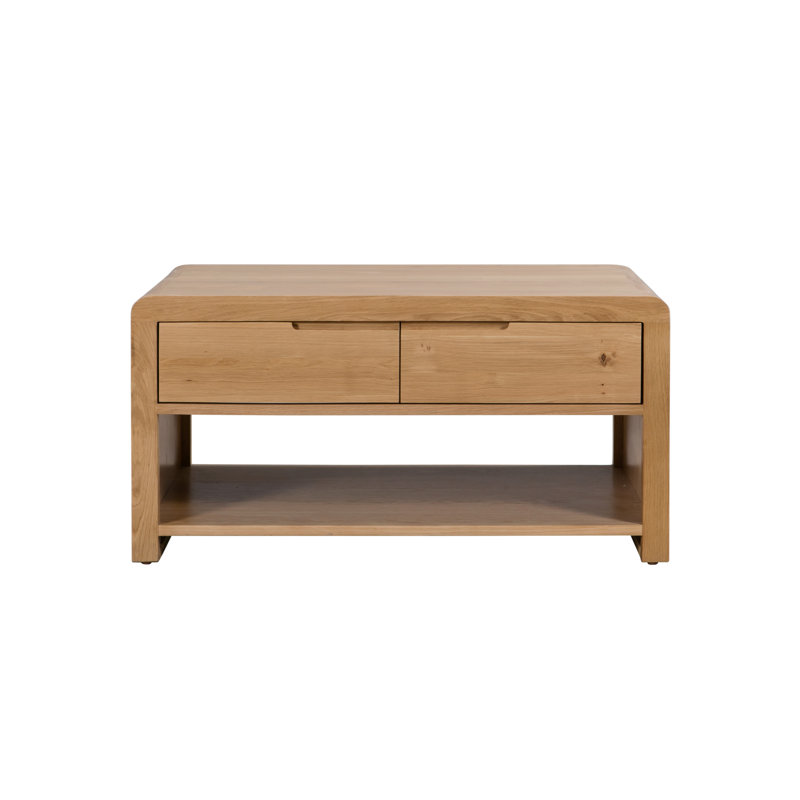 Bruner Block Coffee Table with Storage