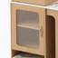 Îlot de cuisine 59,5 po avec table de salle à manger extensible, table de rangement de cuisine avec rangement double-face, îlot de cuisine avec 2 tiroirs, prise de courant, tablettes latérales ouvertes, pour la cuisine, la salle à manger, naturel-598304646