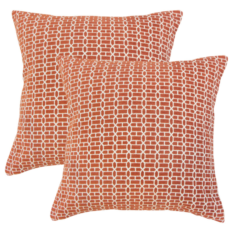 Coussin décoratif géométrique 