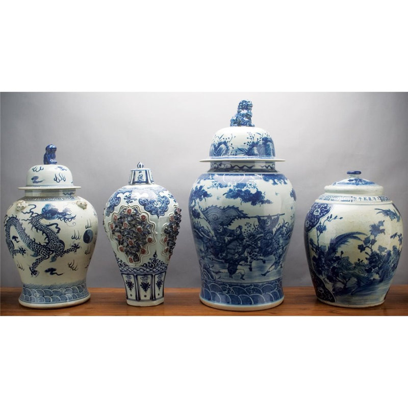 Emb Handmade Porcelain Wine Jar