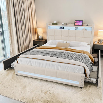 Upholstered Bed