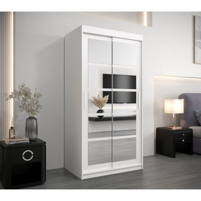 Miltiadh 2 Door Manufactured Wood Wardrobe