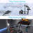 Flying Game Stand & Racing Wheel Stand, No Steering Wheel Pedal Shifter Seat Joystick