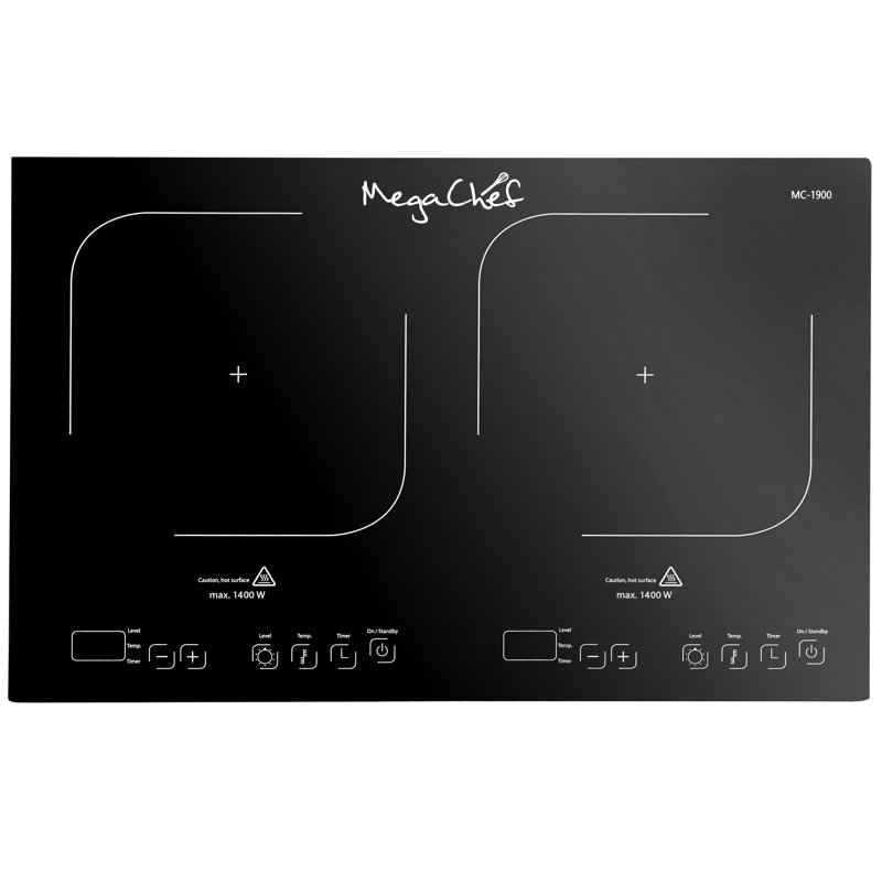 MegaChef Induction Double Burner