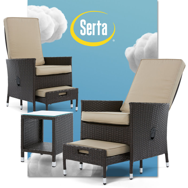 Ensemble de meubles d'extérieur 5 pièces Serta Laguna