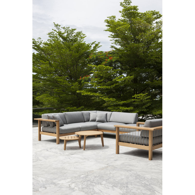 Maro Outdoor 2 - Seat Loveseat, Charcoal Chine