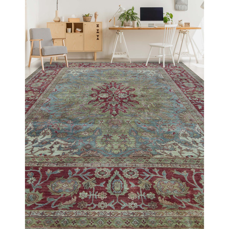 Wool Oriental Area Rug