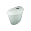 Cuve de toilette à double chasse blanc sheffield