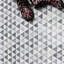 Carreau de mosaïque en marbre aléatoire de 12 po x 12 po Charisma