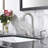 Widespread Bathroom Faucet with Drain Assembly-86862888