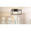 Plafonnier semi-encastré 1 lumière DEL 15,75 po-591684097